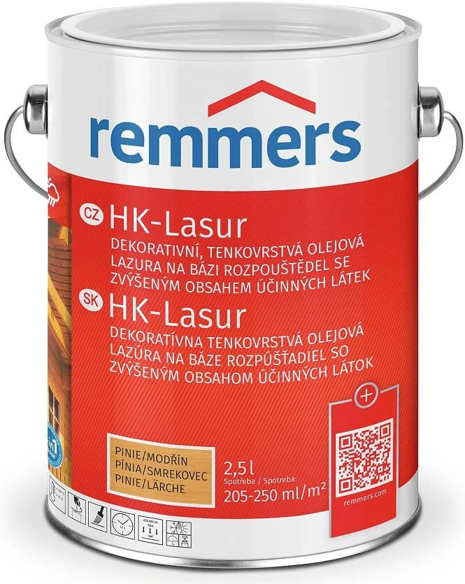Remmers HK-Lazura pinie / modřín 2,5 l