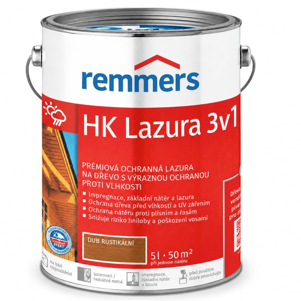 Remmers HK-Lazura Dub rustikální 5 l