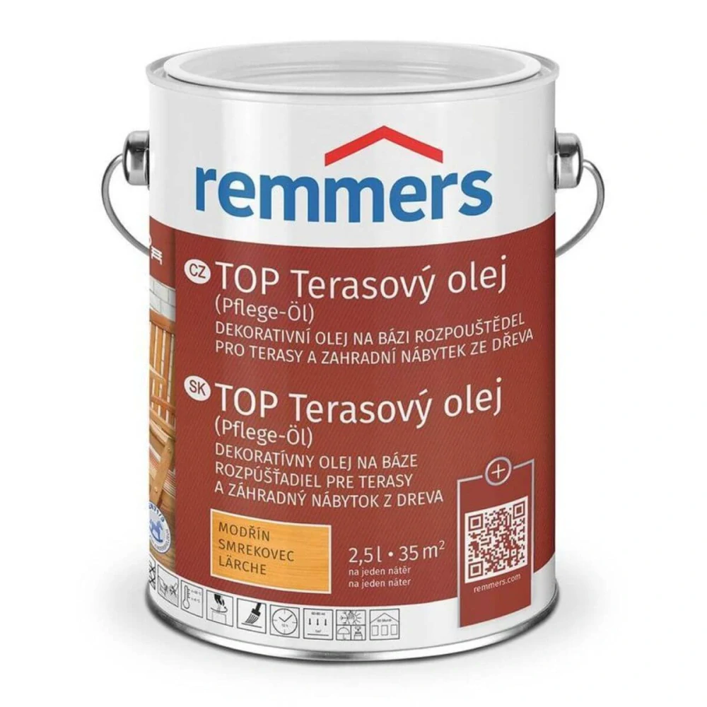 Remmers TOP Terasový olej modřín 2,5 l