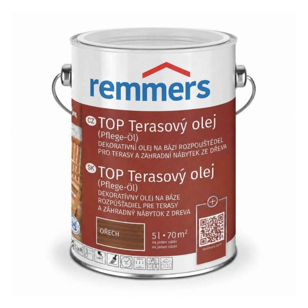 Remmers TOP Terasový olej ořech 5 l