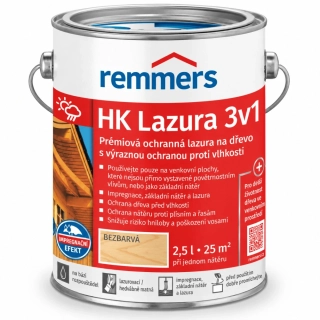 Remmers HK-Lazura 3v1 bezbarvá 2,5 l