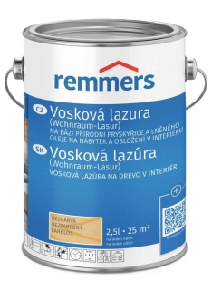 Remmers Vosková lazura na dřevo bezbarvá 2,5 l