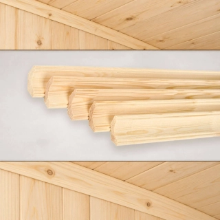 Dřevěná lišta smrk 12x30x2500 mm, kvalita AB