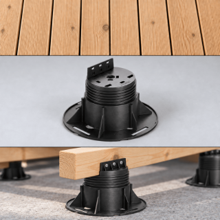 Rektifikační Terč pod dřevěnou terasu 60-100 mm