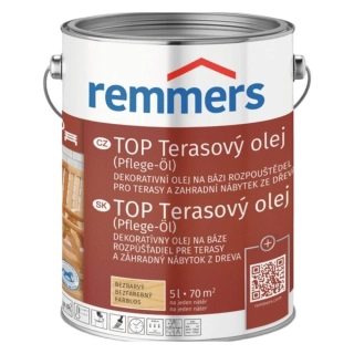 Remmers TOP Terasový olej bezbarvý 5 l