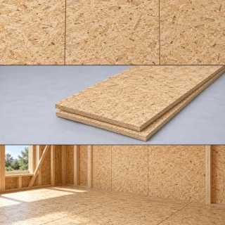 OSB 3 deska Rovná hrana 25x1250x2500mm, KRONOSPAN